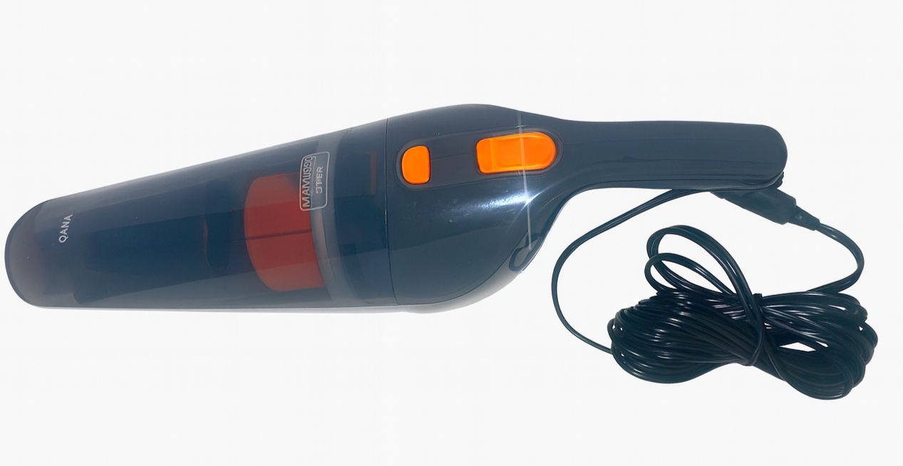 Aspiradora Portátil Black+Decker 12V con Sistema de Filtración Doble