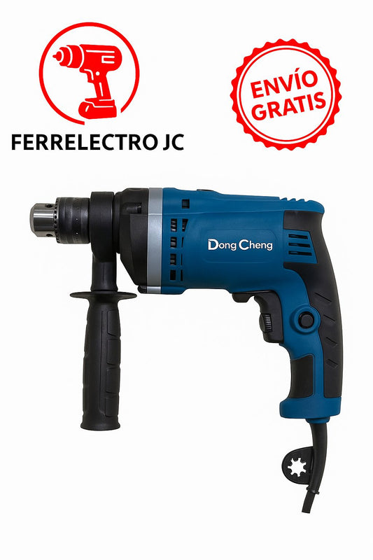 Taladro Percutor Dong Cheng DZJ16 – 750W de Media Pulgada