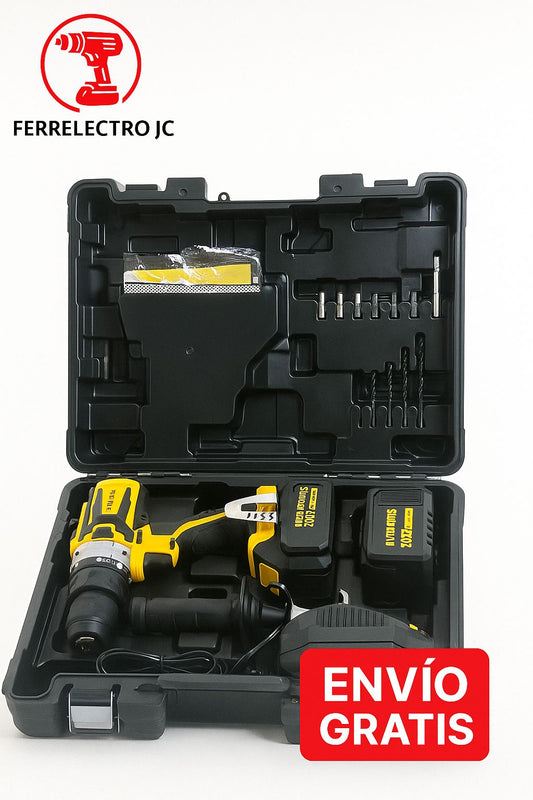 Taladro Percutor Inalámbrico Uyustools Brushless 20V 30Wh 2Ah– UY-ITL204